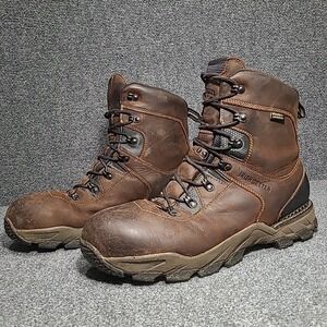 Irish Setter Crosby 83854 Composite Toe Work Boot Brown Insulated Men's Size 13D